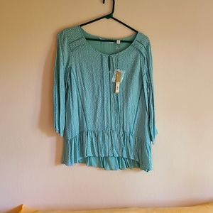 Flowy long sleep top